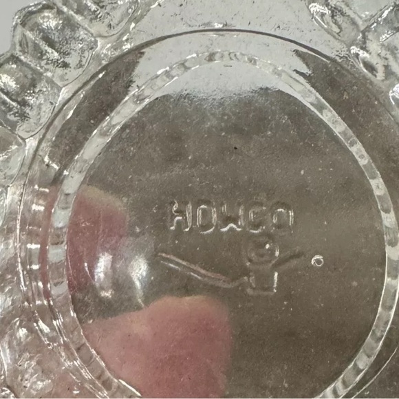 Vintage HOMCO Trinket Jewelry Box Heart-Shaped Cut Glass With Lid Romantic - Picture 8 of 12